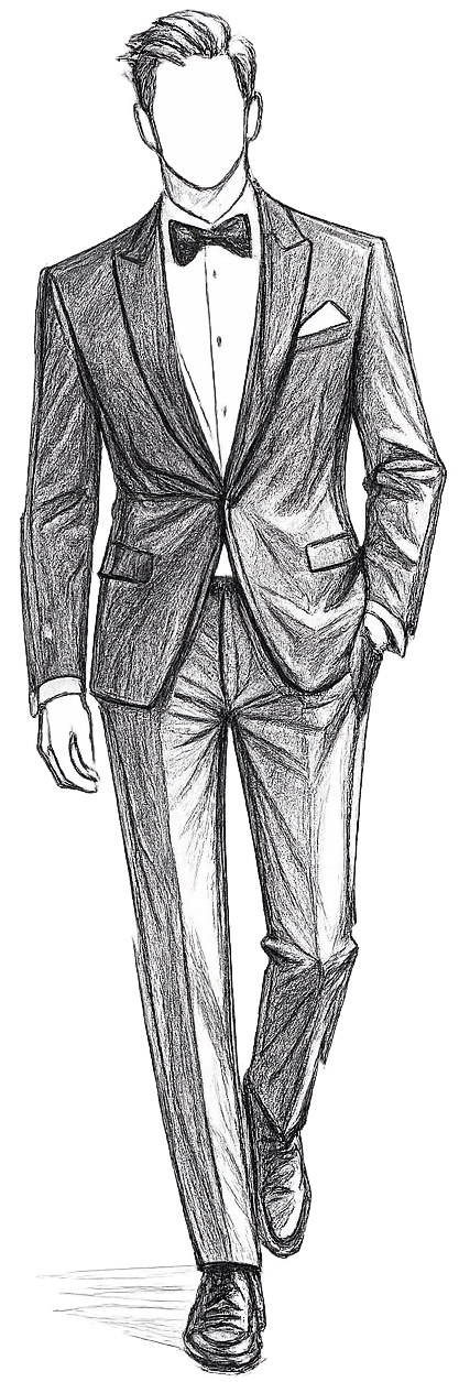 Ejemplo de vestimenta masculina