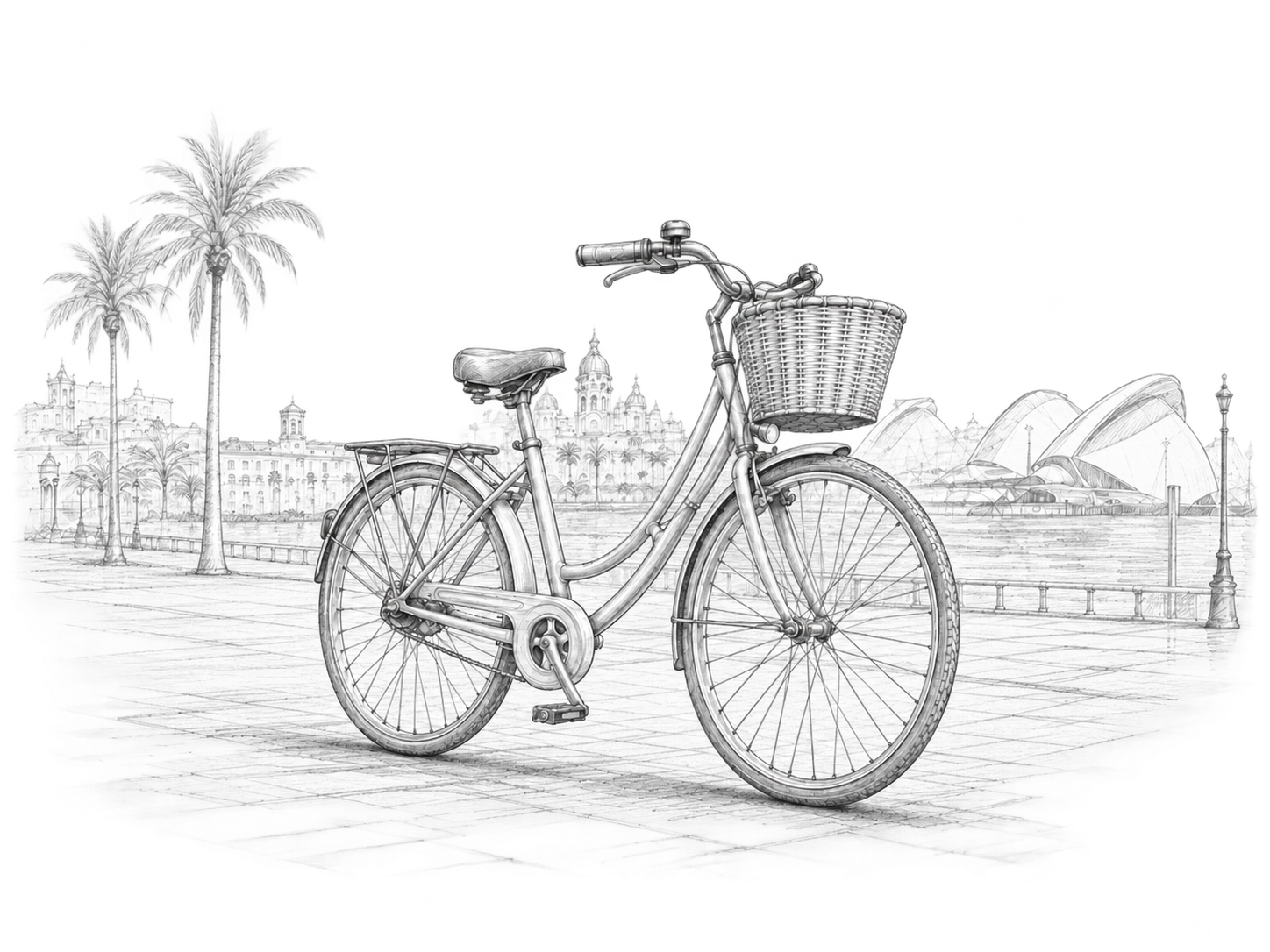 Ilustración de Bicicleta