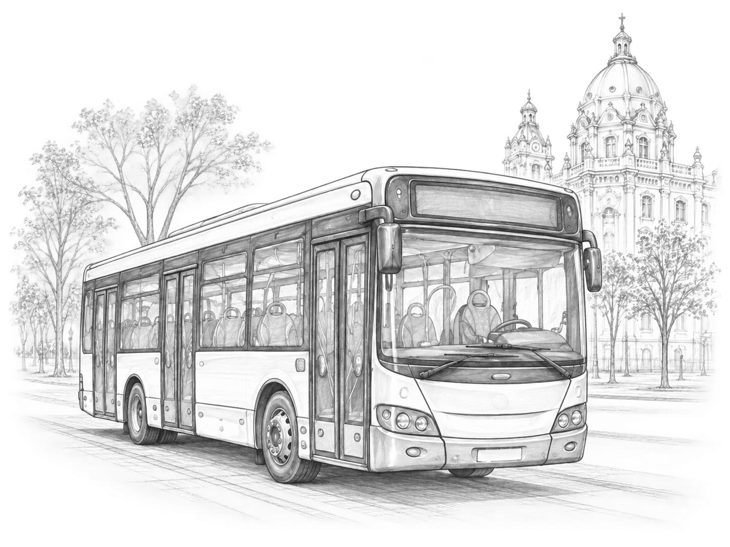 Ilustración de Autobús